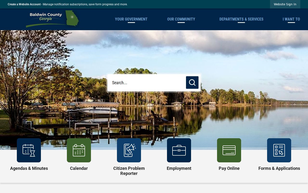 Baldwin County warrant records government entry point